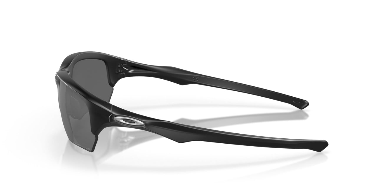 Oakley Men's OO9363 Flak Beta Polarized Rectangular Sunglasses, Matte Black, 64 mm