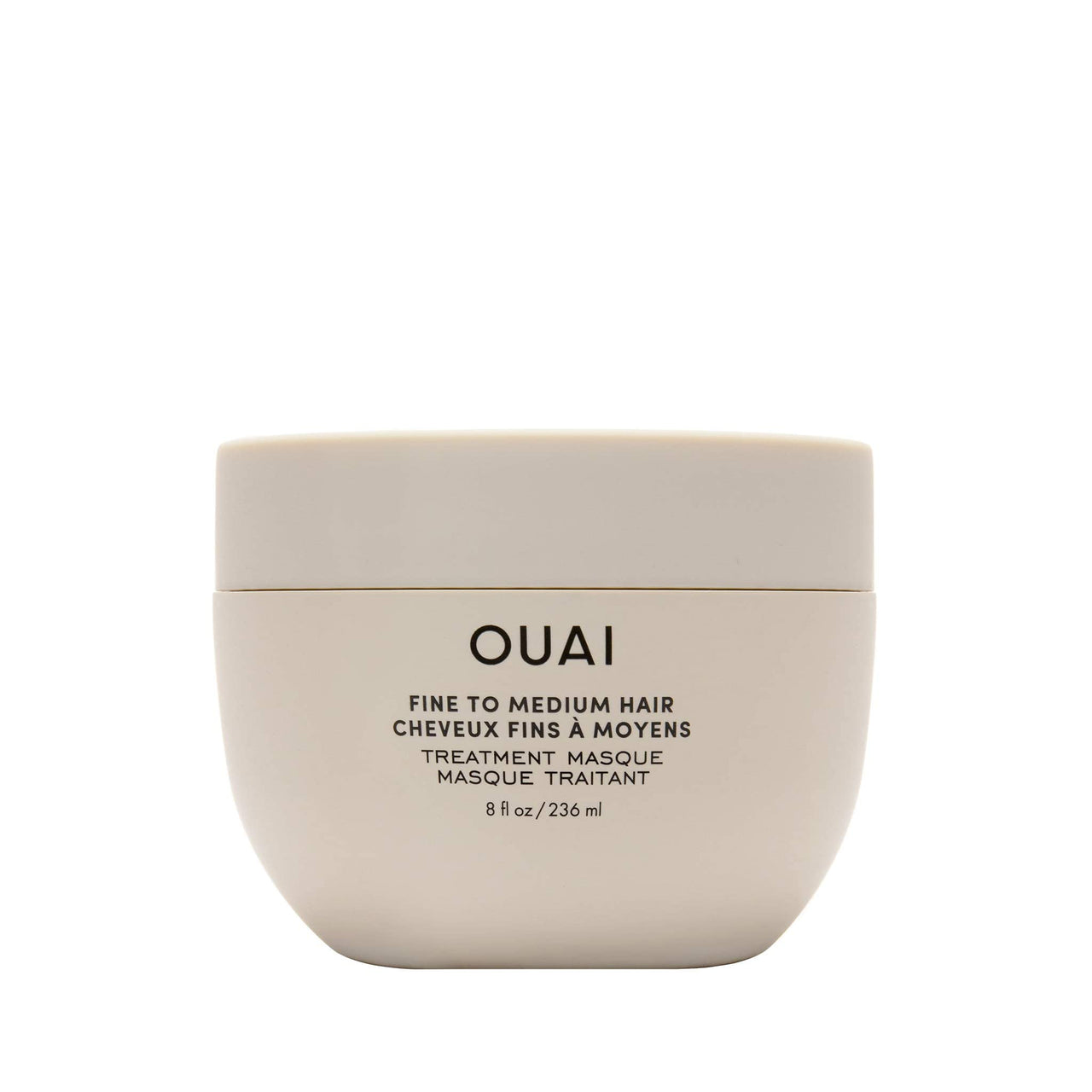 OUAI Fine to Medium Hair Treatment Masque - Hair Mask for Hair Repair, Hydration and Shine - With Shea Butter, Keratin and Panthenol - Paraben, Phthalate and Sulfate Free Hair Care (8 Fl Oz)