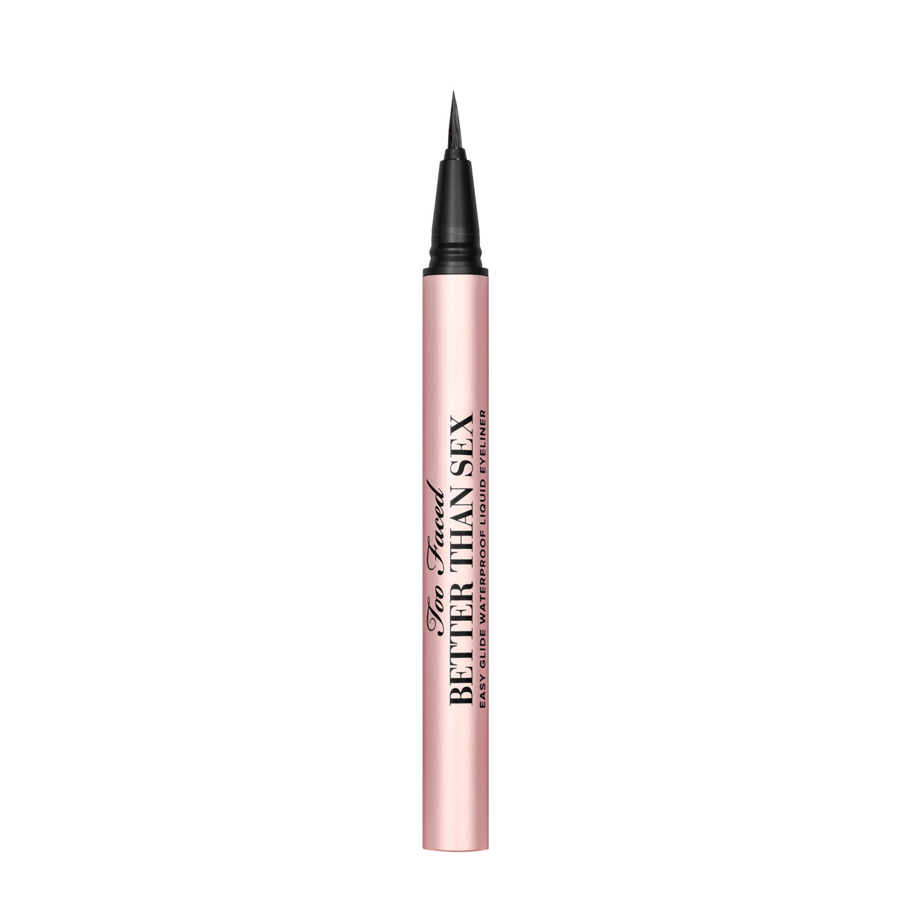 Too Faced Better Than Sex Easy Glide Liquid Eye Liner | Waterproof, Non-Fading + Smudge Proof, 0.02 Ounce, Black