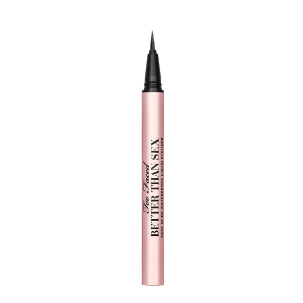 Too Faced Better Than Sex Easy Glide Liquid Eye Liner | Waterproof, Non-Fading + Smudge Proof, 0.02 Ounce, Black