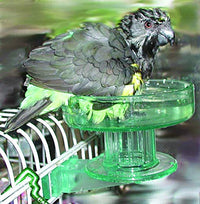 Thumbnail for Lixit Quick Lock Bird Cage Bath for Lovebirds, Canaries, Finches, Parakeets, and Cockatiels and Other Small to Medium Feathered Friends (Pack of 1)