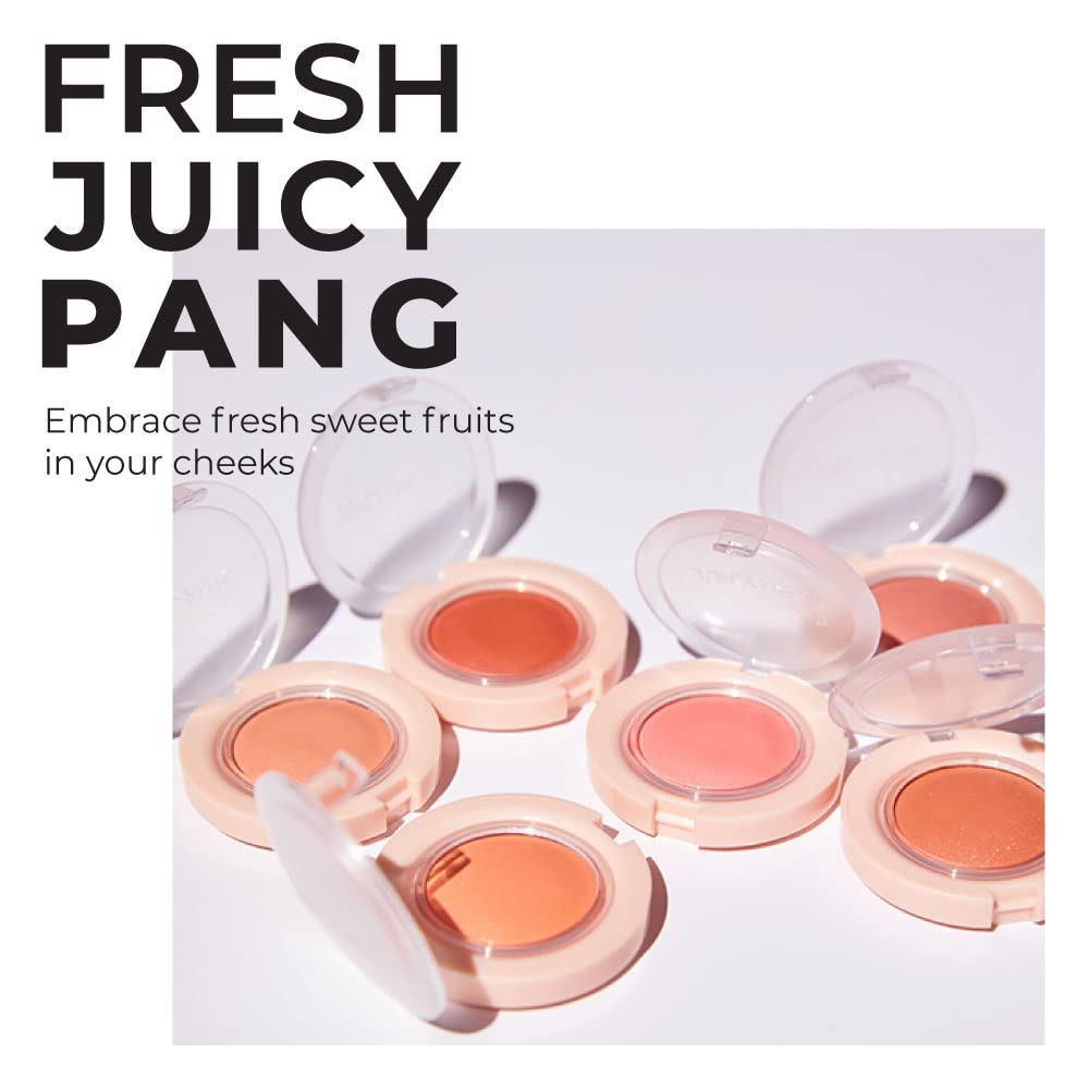 A'PIEU Juicy-Pang Jelly Blusher [VL01] (0.17 oz) - Soft Touch Cheek Color with Creamy Powdery Texture for Natural Dewy-Finish, No Fall-Out.