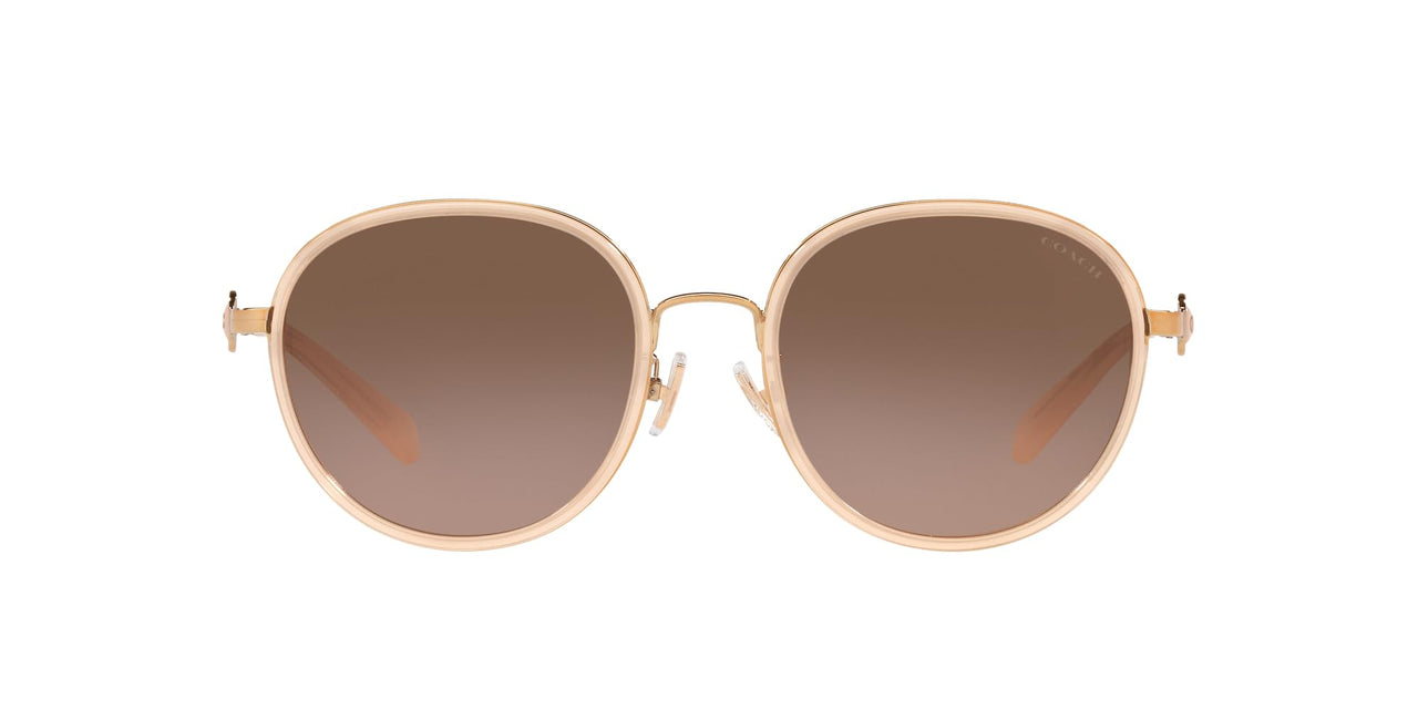 Coach Sunglasses HC 7129 56465M C6179 Milky Pink Brown Gr