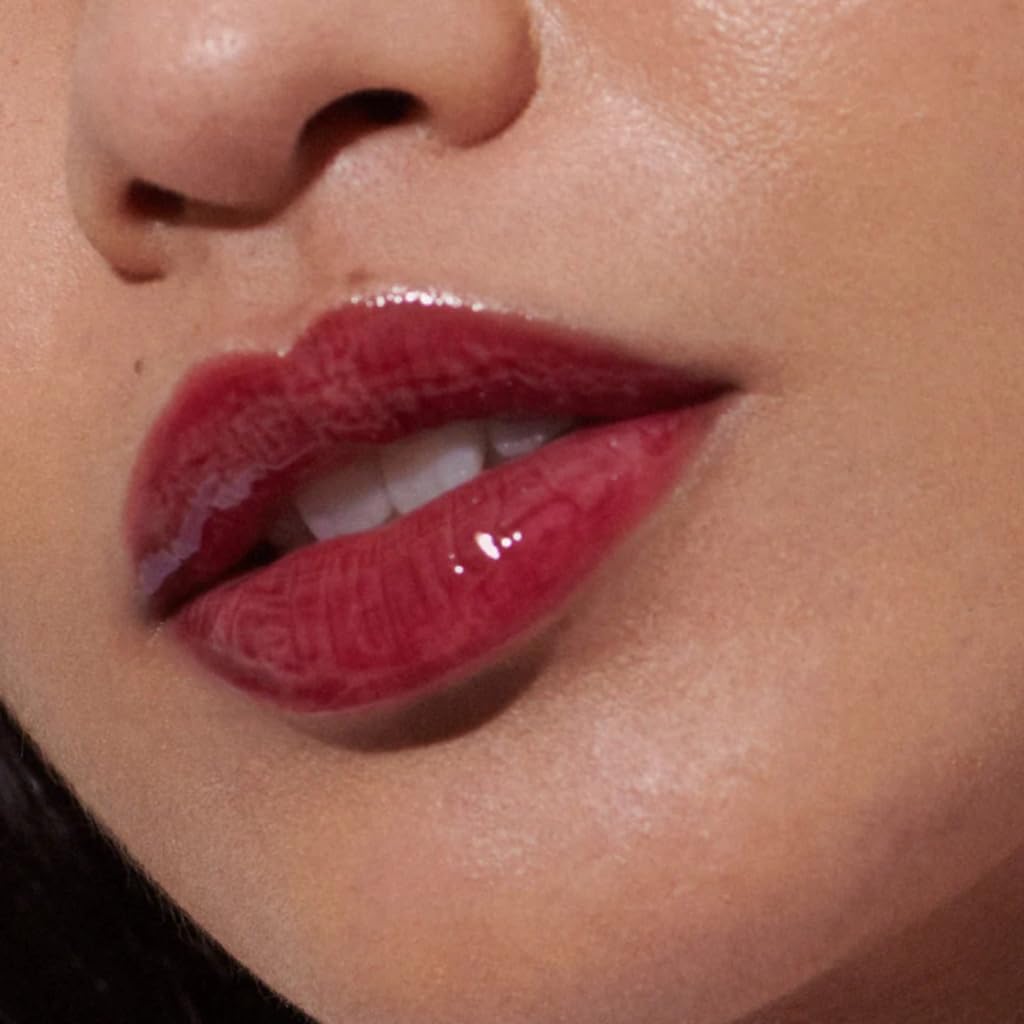 Rhode Peptide Lip Tint, Sheer Color and Hydrating Finish, 3 fl oz, 10ml (Raspberry Jelly)