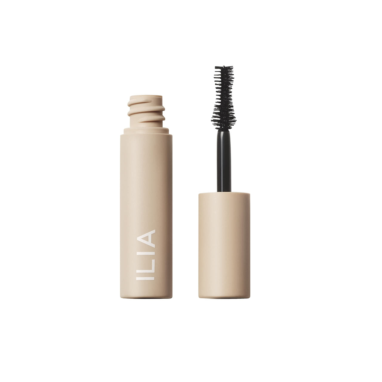 ILIA - Fullest Volumizing Mascara | Weightless, Buildable, Smudge + Flake-Free, Sensitive Eyes Safe | Full, Thick, Healthier Lashes | Non-Toxic, Vegan, Cruelty-Free (Travel Size Mini, 0.13 oz | 4 ml)