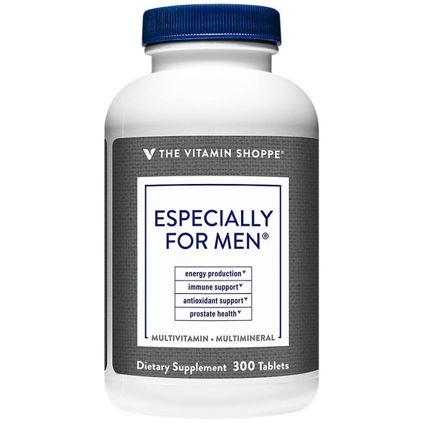 The Vitamin Shoppe Men's Multivitamin - Complete Daily Multi with Essential Vitamins & Minerals for Men's Health (300 Tablets)