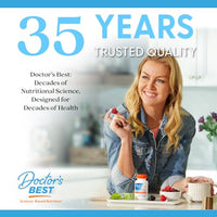 Thumbnail for Doctors Best Vein Support, Supports Circulation & Arterial Health, Non-GMO, Gluten Free, Soy Free, Vegan 60 Veggie Caps