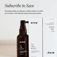 Thumbnail for Arey To The Root Hair Serum for Women & Men | Slows Grey Hair Growth & Preserves Pigment in 3–6 Months | Anti Grey Scalp Serum for Healthier, Fuller-Looking Hair | Vegan & Oil-Free Formula (1 Month)