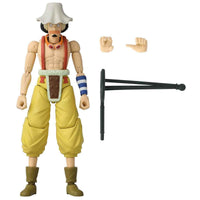 Thumbnail for BANDAI Anime Heroes One Piece Figures Usopp Action Figure, 17cm Articulated Usopp Anime Figure with Extra Accessories, One Piece Action Figures Pirate Toys Range, Excellent Anime Gift, (37005)