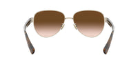 Thumbnail for Coach HC7111 Sunglasses, Light Gold/Brown Gradient, 57 mm