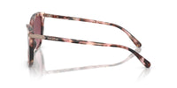 Thumbnail for Coach HC8378U Universal Fit Sunglasses, Rose Pearl Tortoise/Burgundy Gradient, 57 mm