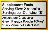 Thumbnail for Royal Tropics The Original Green Papaya Digestive Aid Capsules, 75 Count