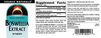 Thumbnail for Source Naturals Boswellia Extract 243 mg Dietary Supplement - 50 Tablets