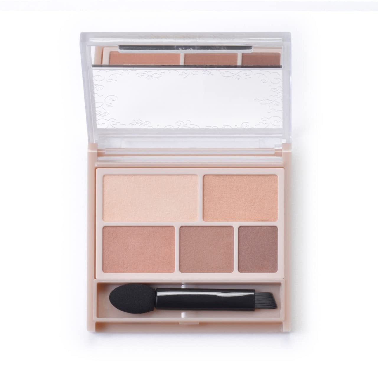 CANMAKE Perfect Multi Eyes, 5-Color Eyeshadow Palette 0.11 oz (3.3 g) (05 Almond Mocha)