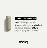 Thumbnail for Toniiq Ultra High Strength Liposomal Apigenin - 100mg Formula - Highly Bioavailable for Superior Absorption - 180 Vegetarian Capsules
