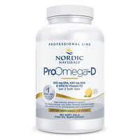 Thumbnail for Nordic Naturals ProOmega-D, Lemon Flavor - 180 Soft Gels - 1280 mg Omega-3 + 1000 IU D3 - High-Potency Fish Oil - EPA & DHA - Brain, Eye, Heart, & Immune Health - Non-GMO - 90 Servings