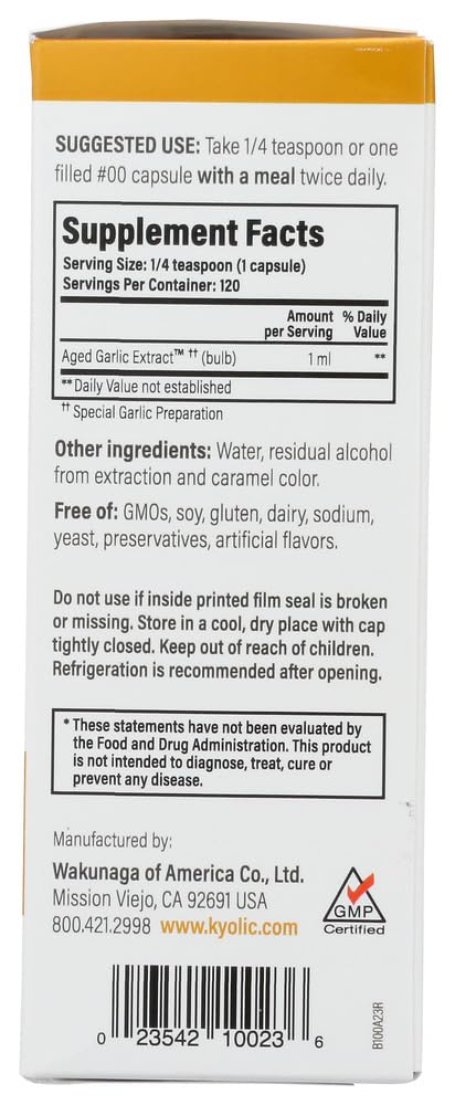 KYOLIC Liquid - Plain - 4 oz - Liquid(includs 2 pack of 2 oz bottle)