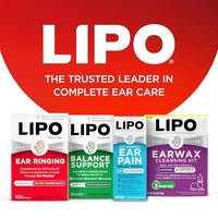 Thumbnail for Lipo Flavonoid Ear Ringing - Doctor-Recommended for Ringing Ears – Clinically Proven Lemon Bioflavonoid Complex with Vitamins C, B1, B2, B6, B12, & Calcium - 100 Caplets