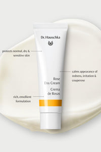 Thumbnail for Dr. Hauschka Rose Day Cream, Daily Moisturizer, 1.0 US fl oz, For Dry, Sensitive, Red Skin, With Shea Butter & Avocado Oil