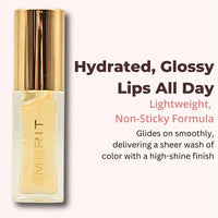 Thumbnail for Merit Shade Slick Tinted Lip Oil - Bel Air