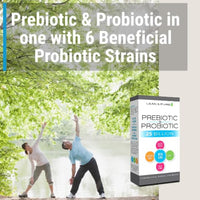 Thumbnail for Lean & Pure Prebiotic & Probiotic, 25 Billion Live and Shelf Stable Cultures, 30 Count, Non GMO, Vegetarian, Gluten Free