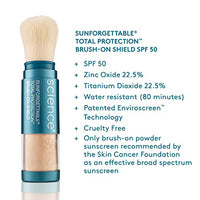 Thumbnail for Colorescience Brush-On Sunscreen Mineral Powder SPF 50 for Sensitive Skin, Deep