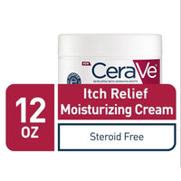 Thumbnail for CeraVe Moisturizing Cream for Dry Skin Relief, 12 Ounce, Fragrance Free Cream with Pramoxine for Itch Relief