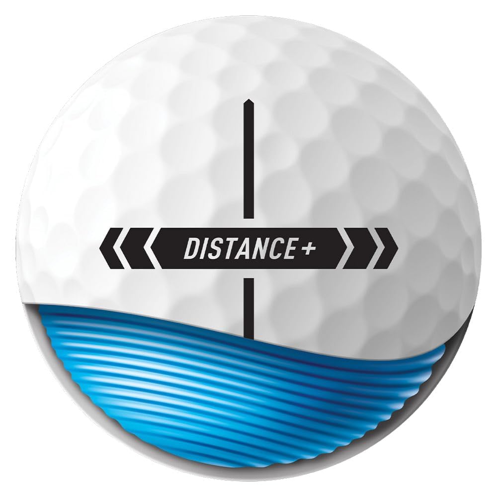 TaylorMade Golf 2025 Distance + White One Dozen