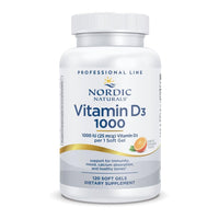 Thumbnail for Nordic Naturals Pro Vitamin D3 1000, Orange - 120 Mini Soft Gels - 1000 IU Vitamin D3 - Supports Healthy Bones, Mood & Immune System Function - Non-GMO - 120 Servings