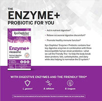 Thumbnail for Kyolic Kyo-Dophilus Enzymes+ Probiotic, Nutrient Digestion and Gut Health*, 120 Capsules