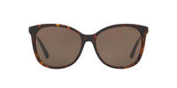 Thumbnail for Coach HC8271U Universal Fit Sunglasses, Dark Tortoise/Dark Brown, 57 mm