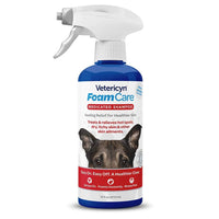 Thumbnail for Vetericyn FoamCare Medicated Dog Shampoo - Instant Foaming, Spray-On Hypoallergenic Shampoo, Medicated Formula for Sensitive Skin, Safe for Dogs and Cats. 16 Ounce