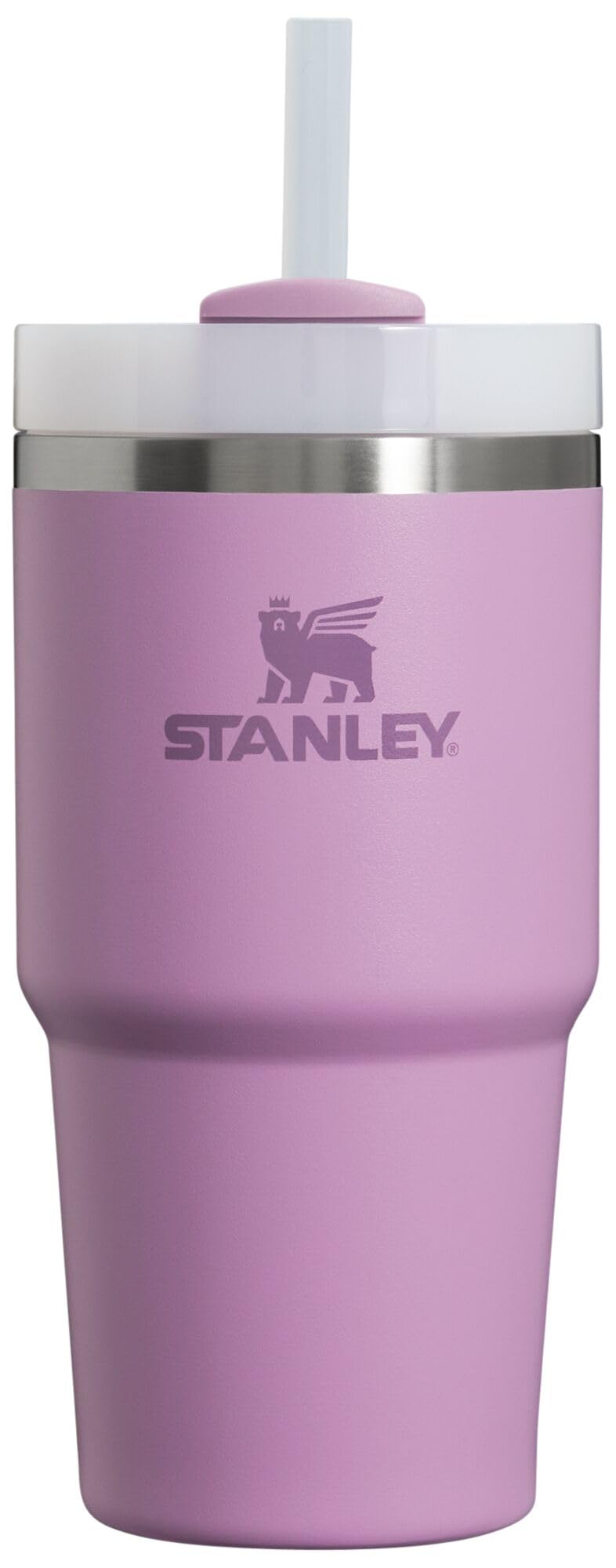Stanley Quencher H2.0 Tumbler with Straw 20 oz | Flowstate 3-Position Lid | Cup Holder Compatible for Travel | Insulated Stainless Steel Cup | BPA-Free | Lilac