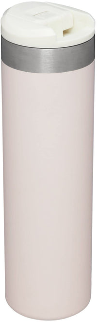 Thumbnail for Stanley AeroLight Transit Bottle 20 oz | Locking Drink Through Lid | Leak Resistant Water Bottle or Coffee Travel Mug | Lightweight Insulated Stainless Steel | BPA-Free | Rose Quartz Glimmer