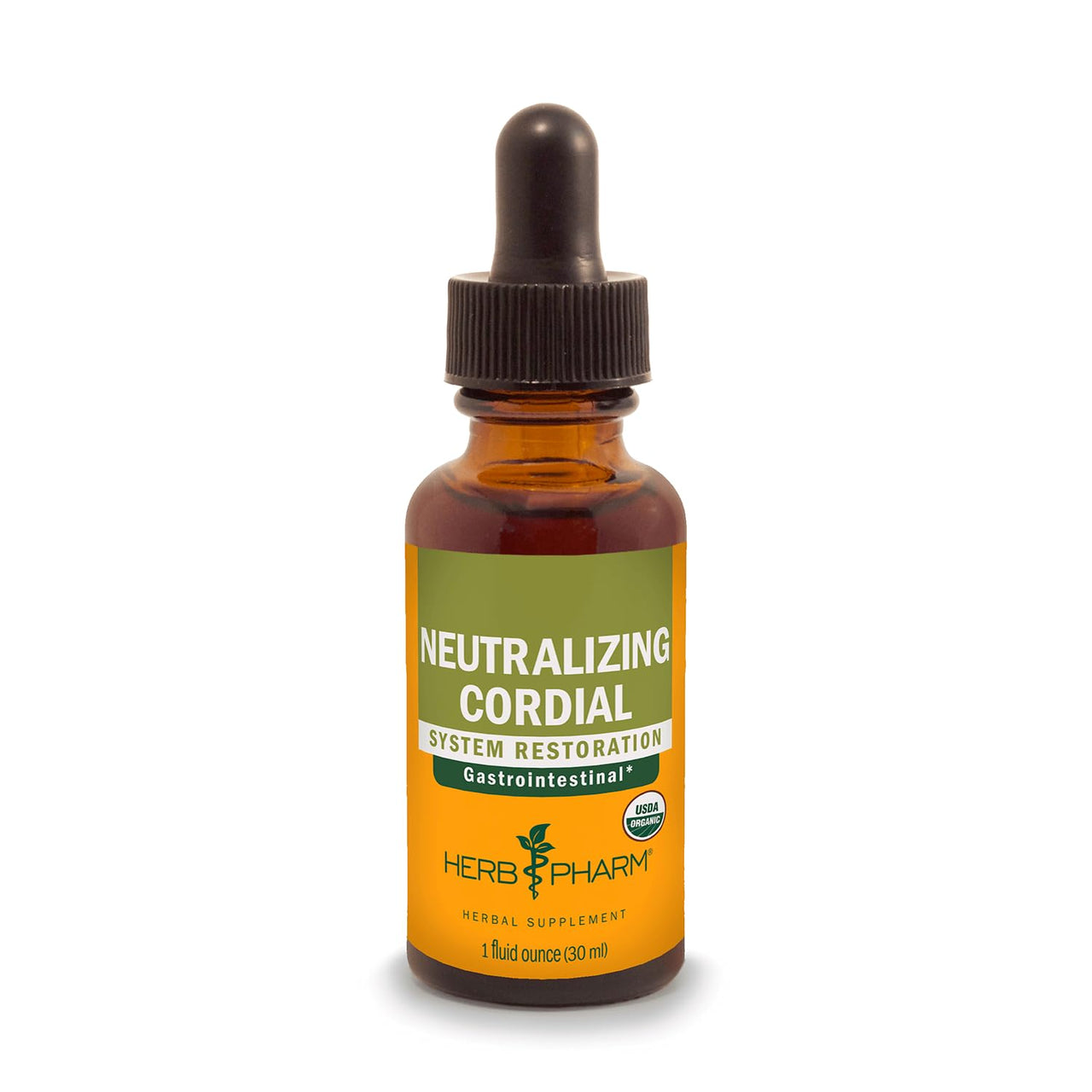 Herb Pharm Neutralizing Cordial Liquid Herbal Formula for Digestive System Support - 1 Ounce