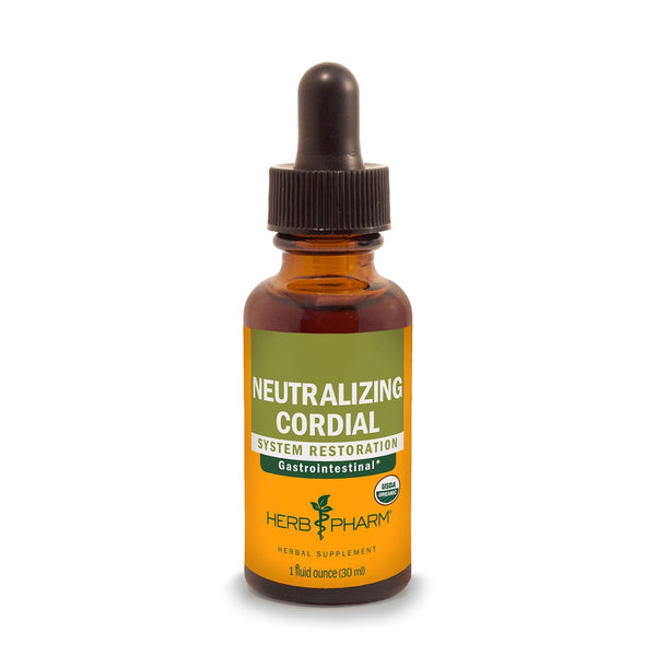 Herb Pharm Neutralizing Cordial Liquid Herbal Formula for Digestive System Support - 1 Ounce
