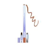 Thumbnail for Kosas Hotliner Retractable Lip Liner Pencil with Built-In Brush & Sharpener - Easy Contouring, Hydrating, Long-Lasting - Pigmented Creamy Texture for Plumping Lips - Hyaluronic Acid & Konjac - Epic