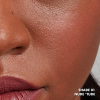 Thumbnail for NYX PROFESSIONAL MAKEUP Sweet Cheeks Soft Cheek Tint, Cream Blush - Nude'Tude
