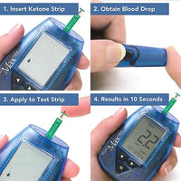 Thumbnail for Nova Max Plus Ketone Test Strips 10 Count, (40 Total)