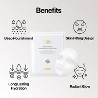 Thumbnail for d'alba Piedmont Italian White Truffle Nourishing Mask 5pcs, Vegan Skincare, Nourishing Sheet Mask for Dry and Tired Skin, Deep Hydration, Korean Skin Care (5 Sheets)