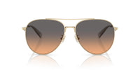 Thumbnail for COACH Sunglasses HC 7169 900518 Shiny Light Gold/Smokey Peach Gradient Polyami