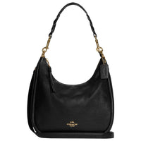 Thumbnail for COACH Jules Hobo Shoulder Bag, Black