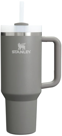 Thumbnail for STANLEY Quencher H2.0 Tumbler with Handle and Straw 40 oz | Flowstate 3-Position Lid | Cup Holder Compatible for Travel | Insulated Stainless Steel Cup | BPA-Free | Stone