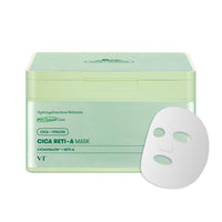 Thumbnail for VT COSMETICS CICA Reti-A Daily Mask 30 Sheets, Retinol Complex for Pore Minimizing, Skin Softening & Hydrating Facial Mask, Ideal for Retinol Beginners, Korean Face Mask