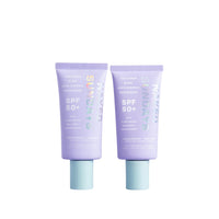 Thumbnail for Naked Sundays SPF 50+ Collagen Glow 100% Mineral Sunscreen, Hydrating SPF with Zinc Oxide, Vegan Collagen, Primer & Sheer Tint, Mineral SPF for Healthy Glow - 2 pack