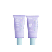 Thumbnail for Naked Sundays SPF 50 Mineral Facial Sunscreen, Hydrating SPF with Zinc Oxide, Primer & Sheer Tint for Healthy Glow - 2 pack