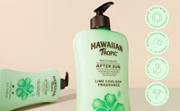 Thumbnail for Hawaiian Tropic Lime Coolada After Sun Lotion | After Sun Care, Skin Care, Daily Moisturizing Lotion with Aloe, Cocoa Butter & Shea Butter, 16 Fl Oz each Twin Pack