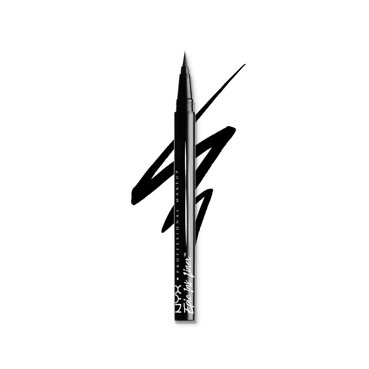 NYX PROFESSIONAL MAKEUP Ultimate Shadow & Liner Primer, Light + Epic Ink Liner, Black (2-Pack Bundle)