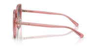 Thumbnail for COACH Sunglasses HC 8368 D 580046 Ch572 Transparent Berry Grey P