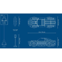 Thumbnail for LEGO Speed Champions 1968 Ford Mustang Fastback 75884 Building Kit (183 Pieces)